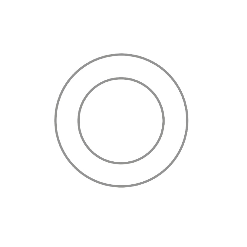 Christmas wreath doodling - Step 1